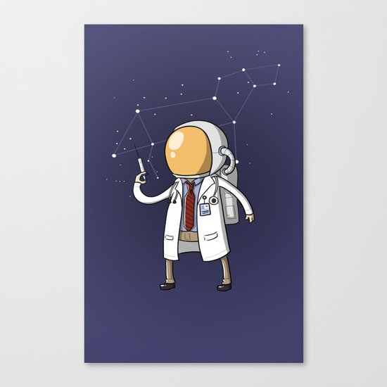 Dr. Spaceman Canvas Print