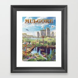 Mulgore (Novel cover) Framed Art Print