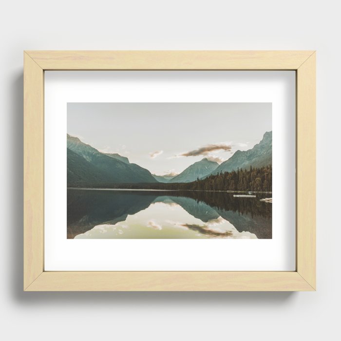 Lake McDonald, Glacier National Park Recessed Framed Print