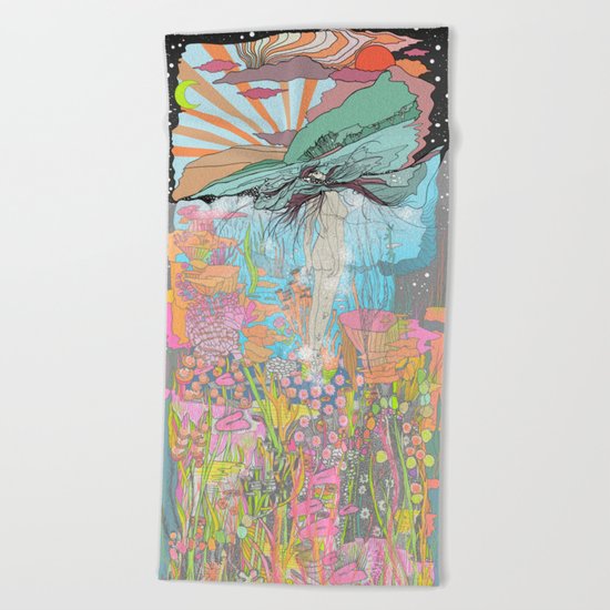 Sink Deeper Beach Towel