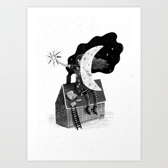 Poet Art Print