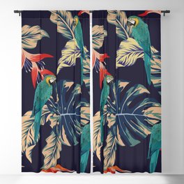 Forest of Dreams | Parrot Jungle Design Blackout Curtain