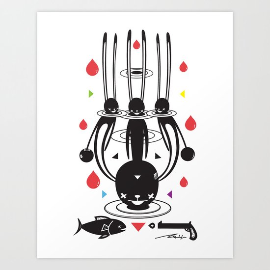 SELF-CONQUEST Art Print