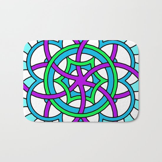 Celtic | Colorful | Mandala Bath Mat