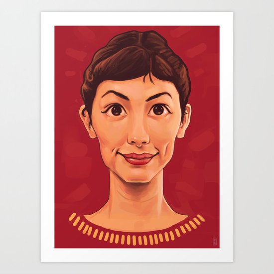 Amelie Art Print