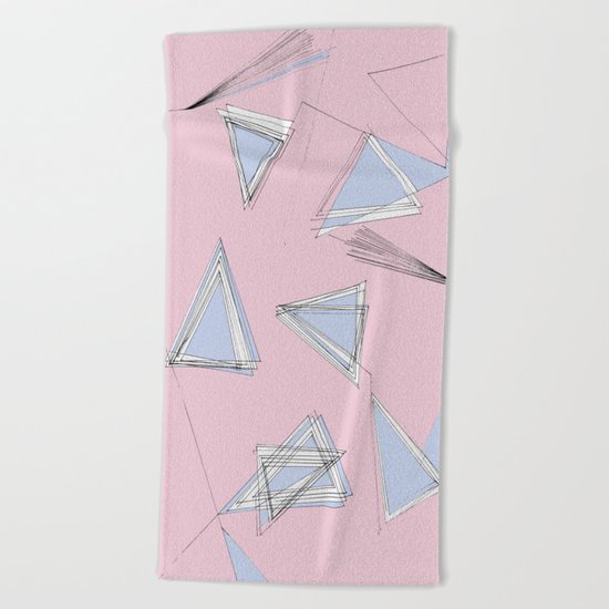UNdone - pantone Beach Towel