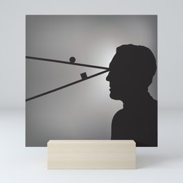 The Prisoner is Being Tested Mini Art Print