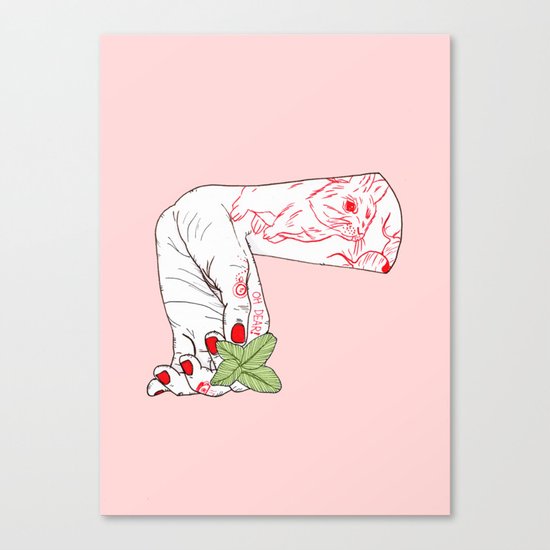 Alice Canvas Print