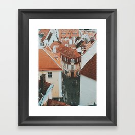 Tallinn Old Town Framed Art Print