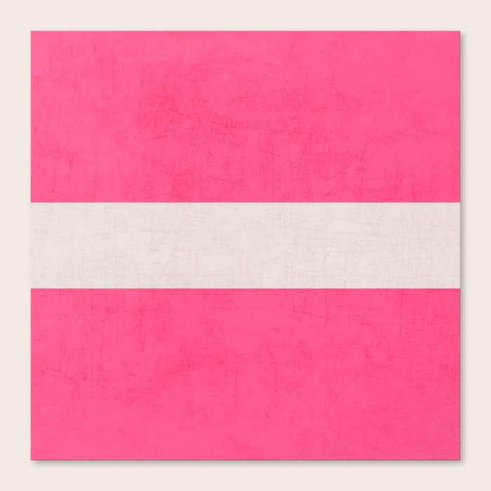 hot pink classic Canvas Print by her art Society6