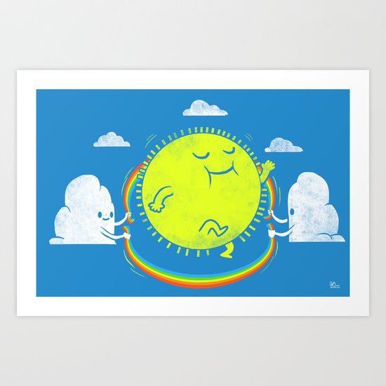 Double Dutch Champion Art Print