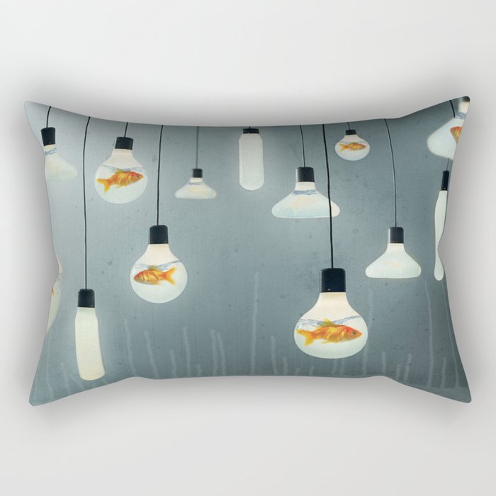 Ideas and Goldfish 04 Rectangular Pillow