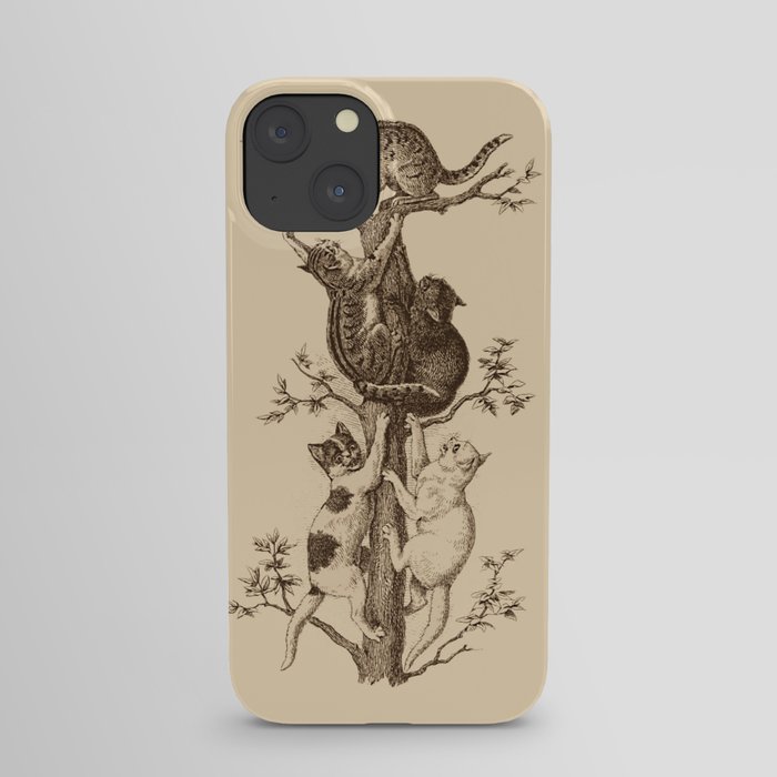 CAT UP THE TREE iPhone Case