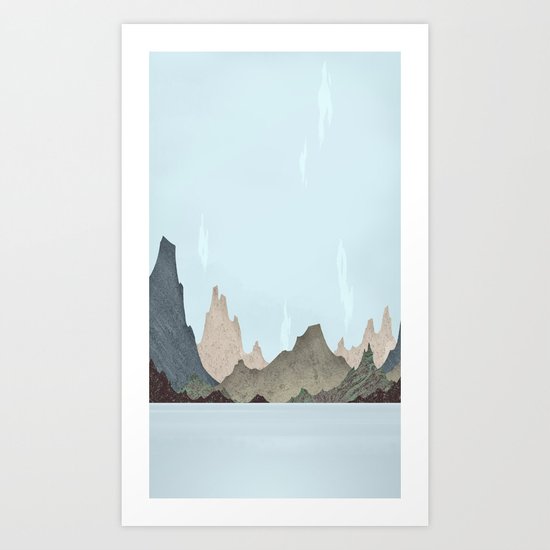 hills Art Print