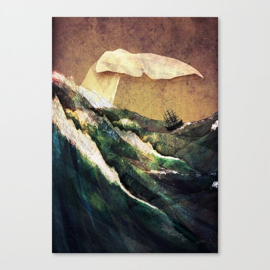 Moby Dick Canvas Print
