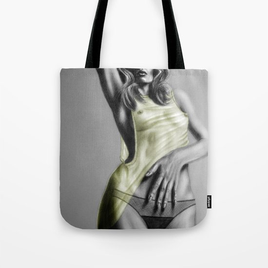 + TOO CLOSE + Tote Bag