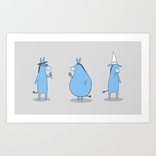 Ass Art Print