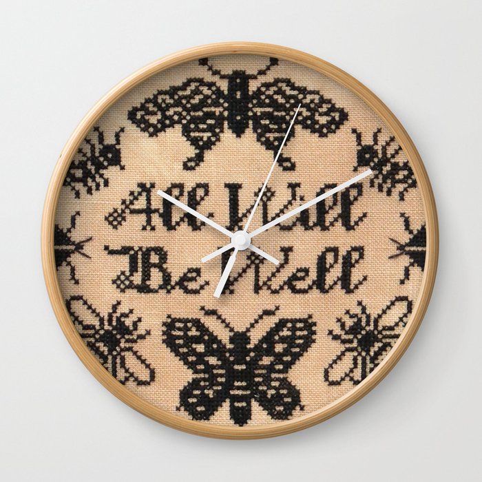 All Will Be Well Wall Clock