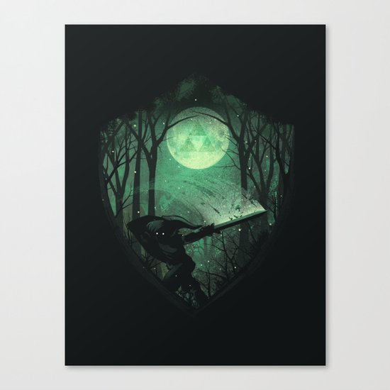 Master Sword Canvas Print