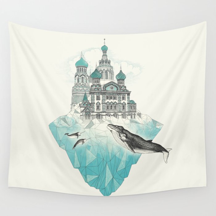 st peters-burg Wall Tapestry