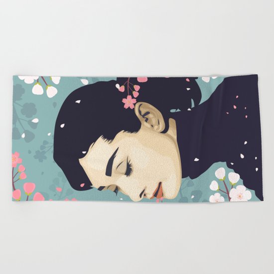 Bloom Hepburn Beach Towel