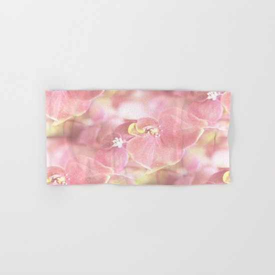 Some Soft Pink Flowers Hand & Bath Towel