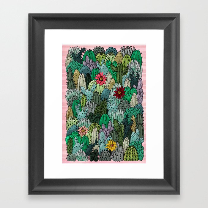 Cactus Collection Framed Art Print