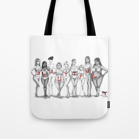 Beautiful Body Types Tote Bag