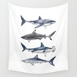 SHARKS Wall Tapestry