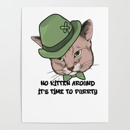 Time to Purrty! Poster