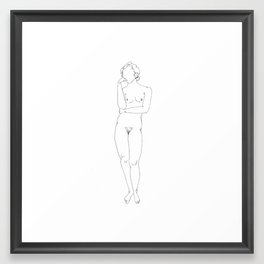 Lady Demure  Framed Art Print