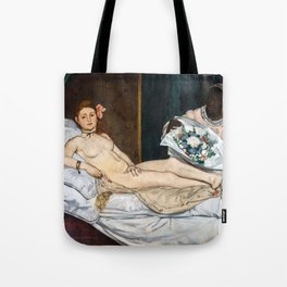 Edouard Manet - Olympia Tote Bag