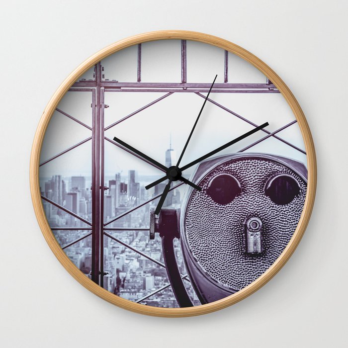 Perfect New York Night - City Life Wall Clock