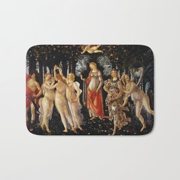 Sandro Botticelli Primavera Bath Mat