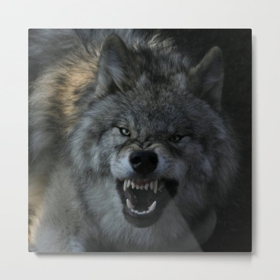 Malicious Intent Metal Print