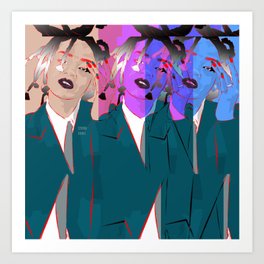 rhi fentt Art Print