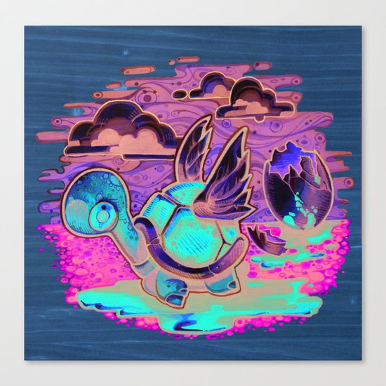 "Life Will Find A Way" Canvas Print