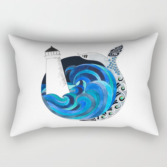 Nova Scotian Seas Rectangular Pillow