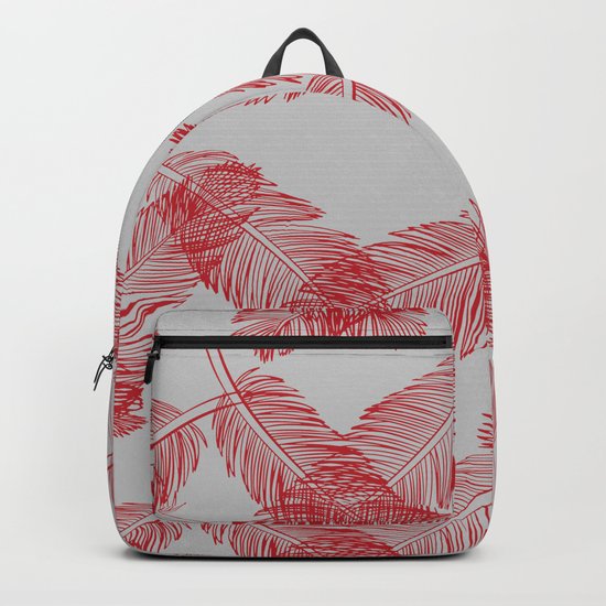 Red Feathers Backpack