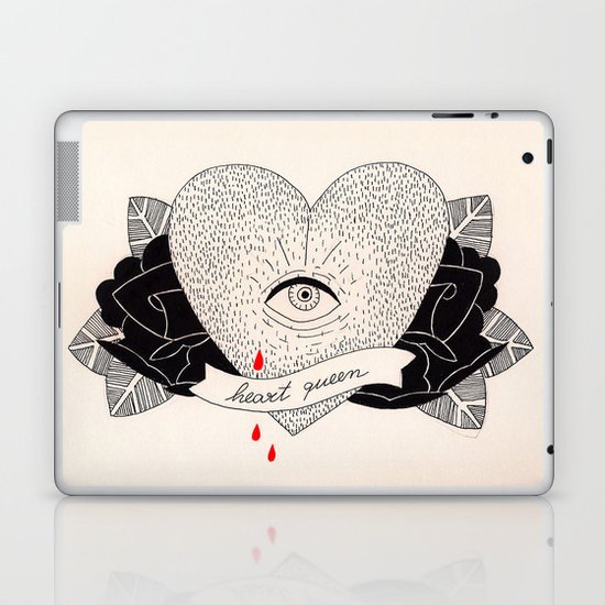 Heart Queen Laptop & iPad Skin