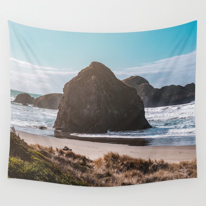 Pacific Rock City II Wall Tapestry