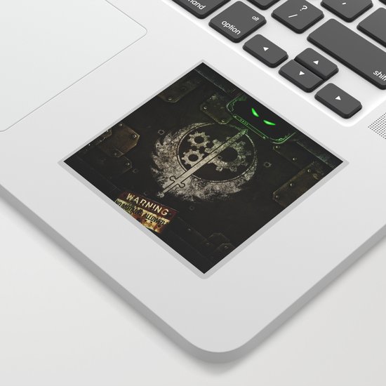 Brotherhood Of Steel Sticker By Gaffana Society6