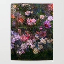 Colorful Garden Poster