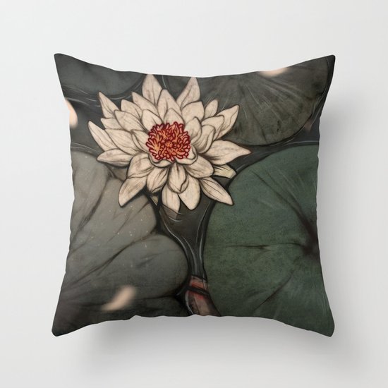 Lotus 2.0 Throw Pillow