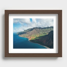 The NaPali Coast, Kauai Recessed Framed Print