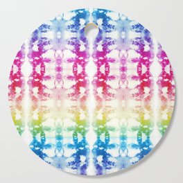 Tie Dye Rainbow Cutting Board