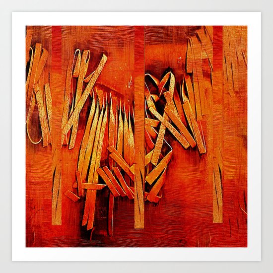Wind In Your Hair Art Print