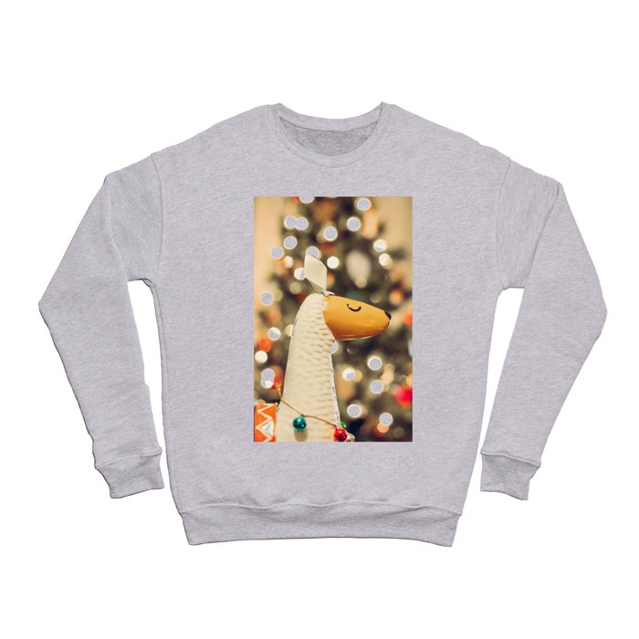 Festive Llama Crewneck Sweatshirt
