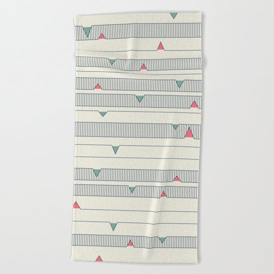 Minimal Scandi #society6 #decor #buyart Beach Towel