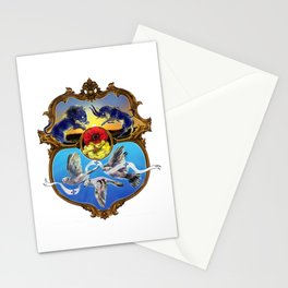 Personalised coat of arms commission Stationery Cards